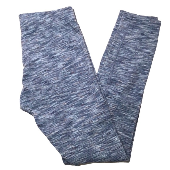Outdoor Voices 
Blue Textured Full length Leggings - Picture 2 of 9